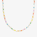 Rainbow beads necklace